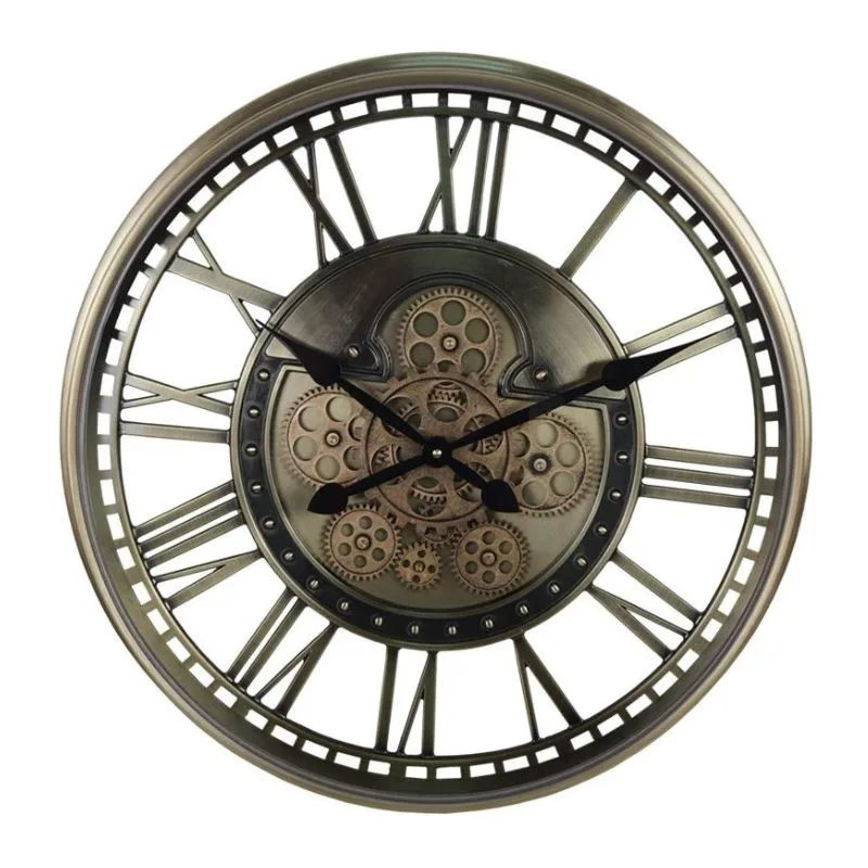 Horloge Steampunk Vintage Mécanisme Apparent