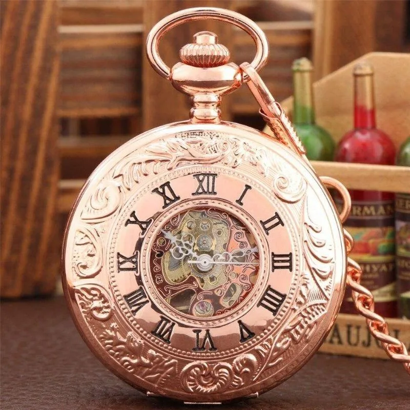 Vue 3 — Montre à Gousset Mécanique Femme