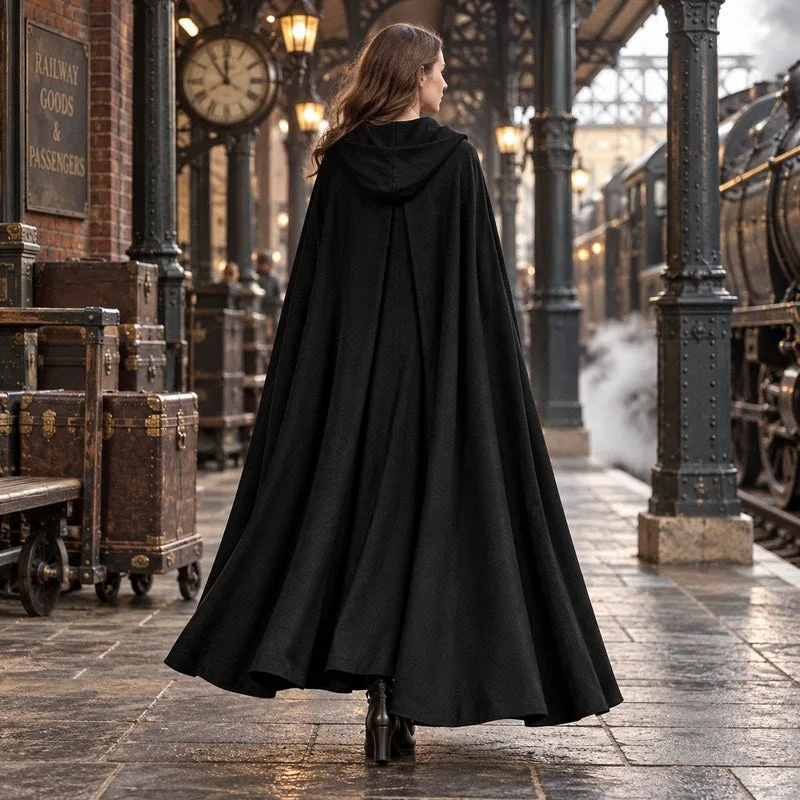 Vue 3 — Manteau Cape Vintage