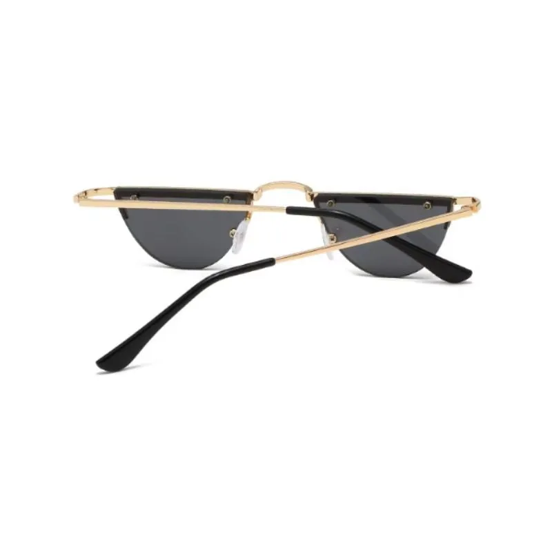 Vue 9 — Lunettes de Soleil Demi Lune Vintage