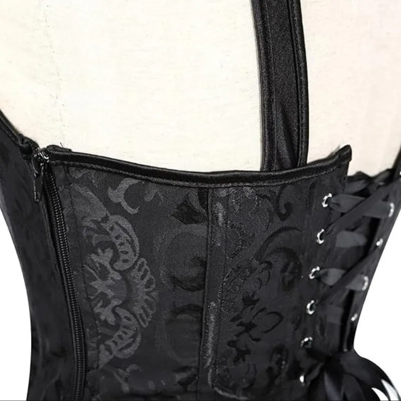 Vue 5 — Corset Steampunk Femme Ancien