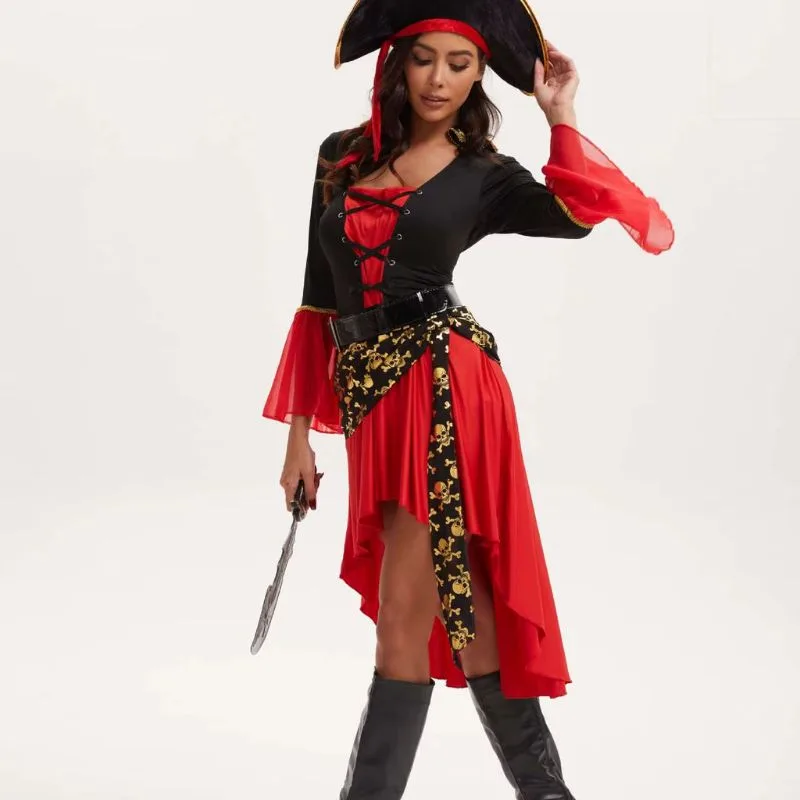 Vue 5 — Déguisement Steampunk Pirate Femme