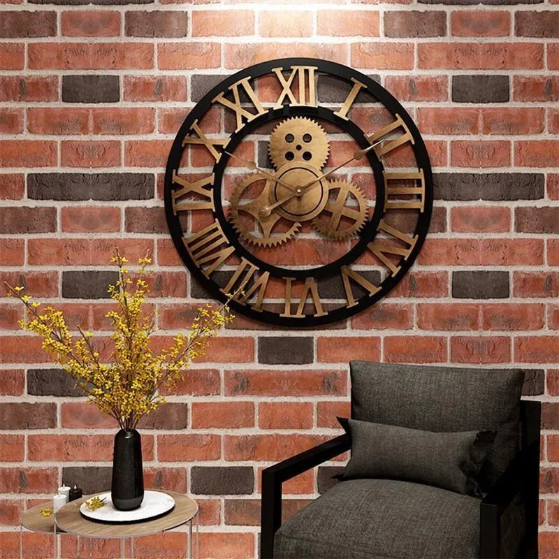 Vue 2 — Horloge Murale Steampunk