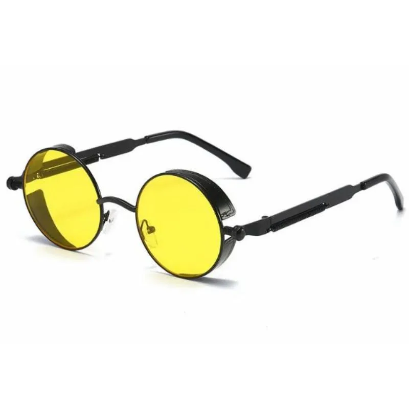 Vue 18 — Lunettes de Soleil Steampunk Vintage