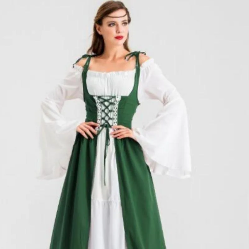Vue 4 — Robe Médiévale Victorienne