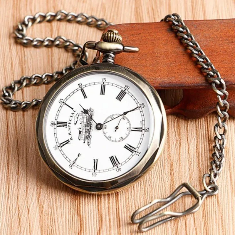 Vue 3 — Montre à Gousset Savonnette Mécanique