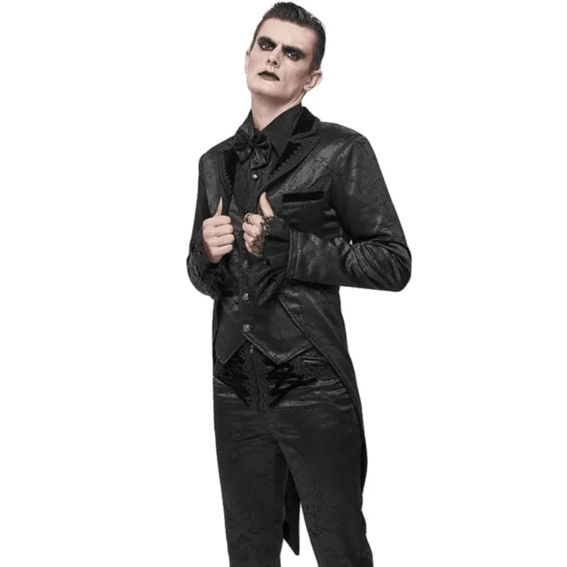 Veste Steampunk Homme Avec Queue de Pie