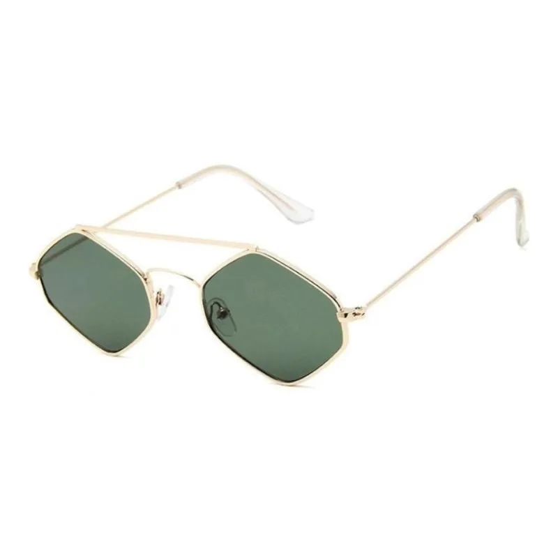 Vue 3 — Lunettes de Soleil Hexagonales Femme