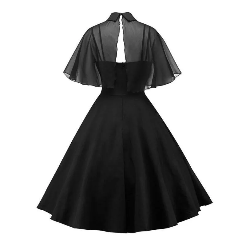 Vue 2 — Robe Vintage Noire