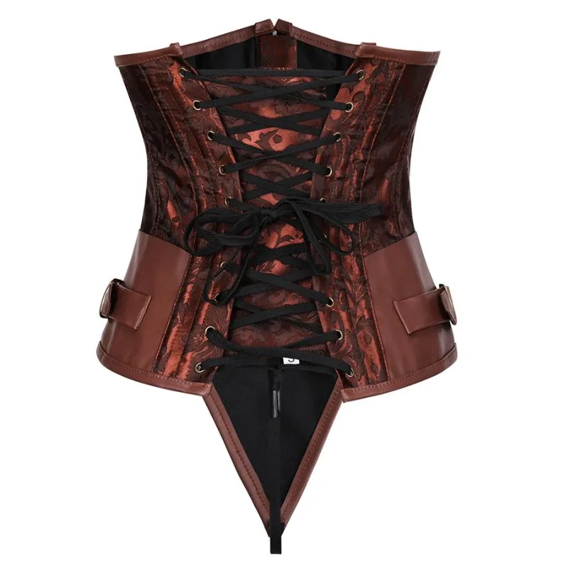 Vue 8 — Corset Serre Taille Steampunk