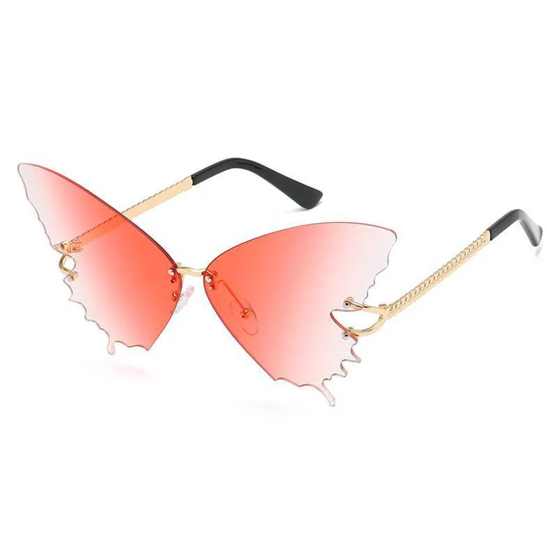 Vue 6 — Lunettes de Soleil Steampunk Forme Papillon