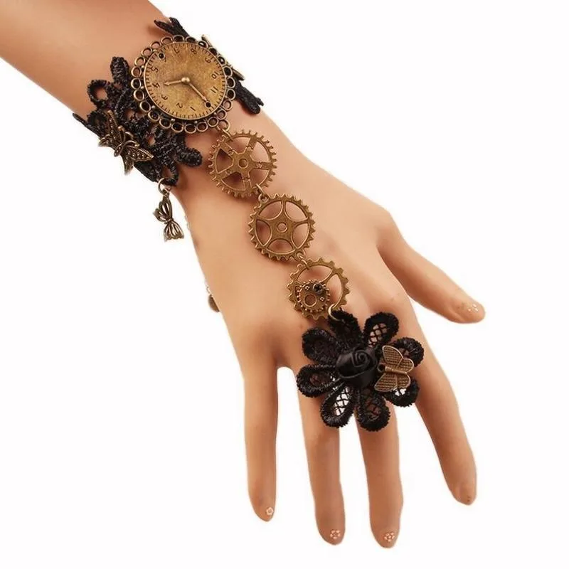 Vue 5 — Bracelet Horloge Steampunk