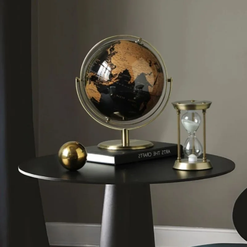 Vue 8 — Globe Terrestre Steampunk