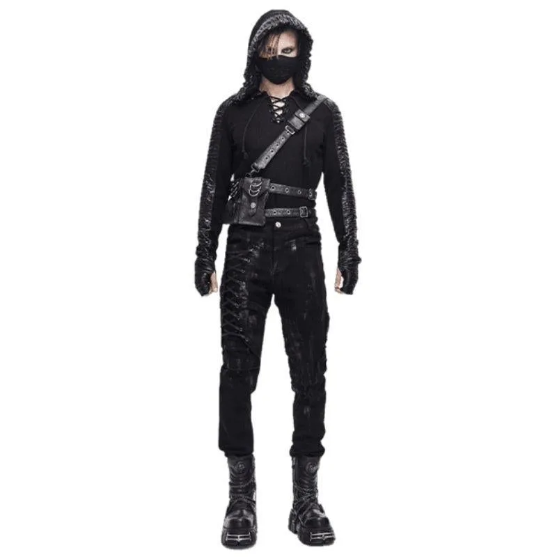 Vue 2 — Jean Steampunk Gothique Homme