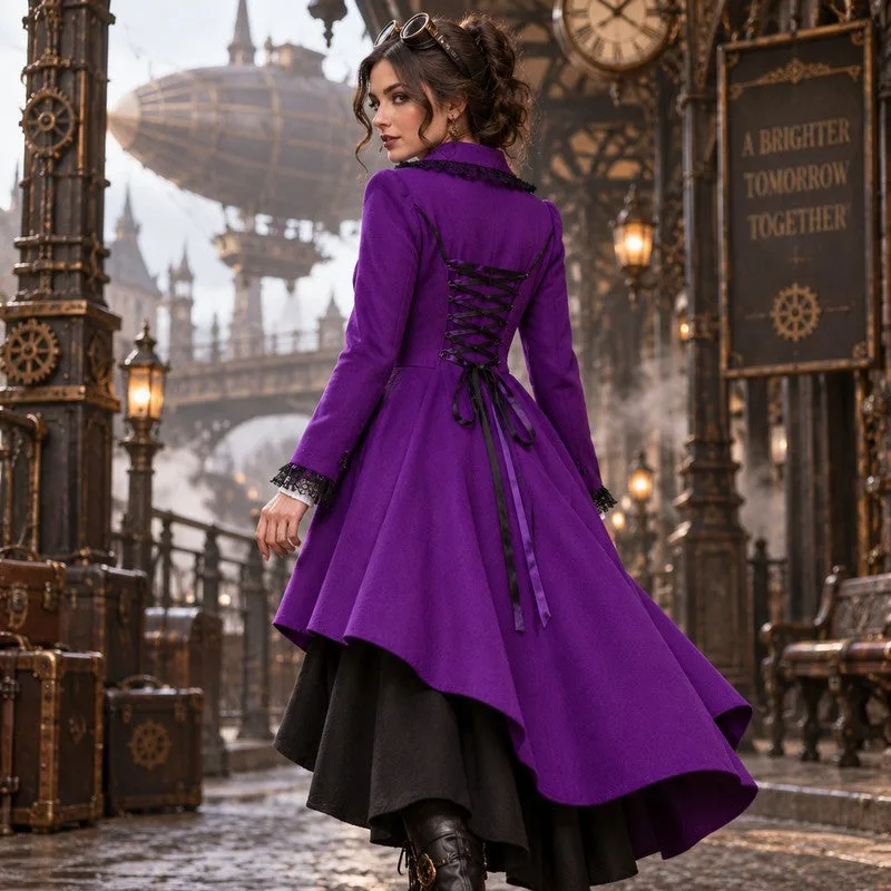 Vue 4 — Veste Style Victorien Femme