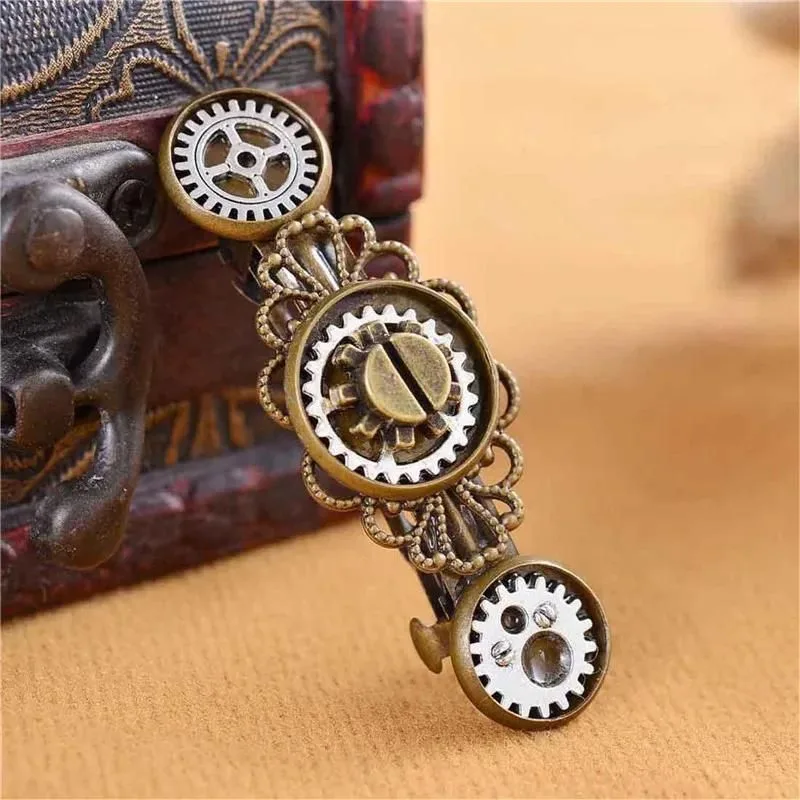 Vue 9 — Barrette Cheveux Steampunk