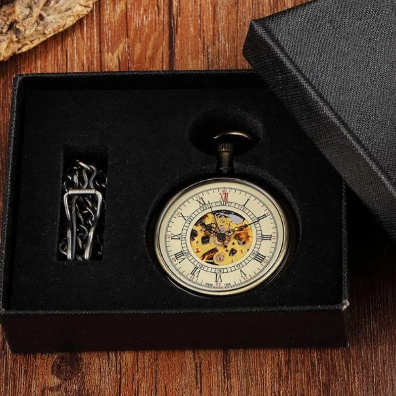 Vue 5 — Montre à Gousset Steampunk Poche