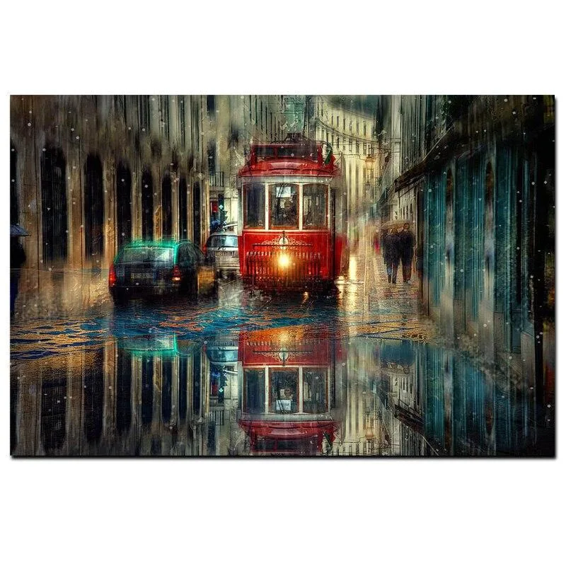 Vue 3 — Tableau Peinture Style Industriel