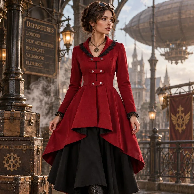 Vue 10 — Veste Style Victorien Femme
