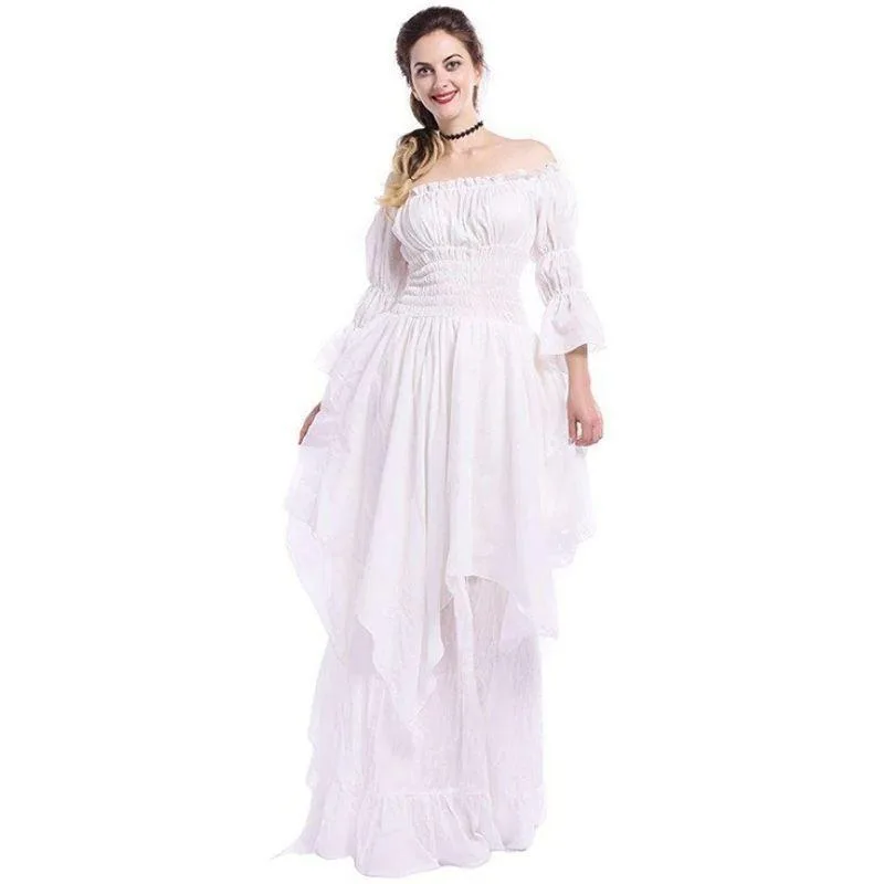 Robe Victorienne Blanche Robe Victorienne Blanche