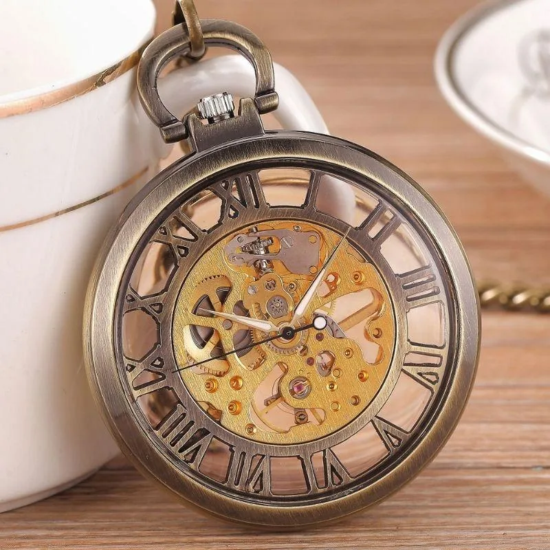 Vue 4 — Montre à Gousset Steampunk Transparente