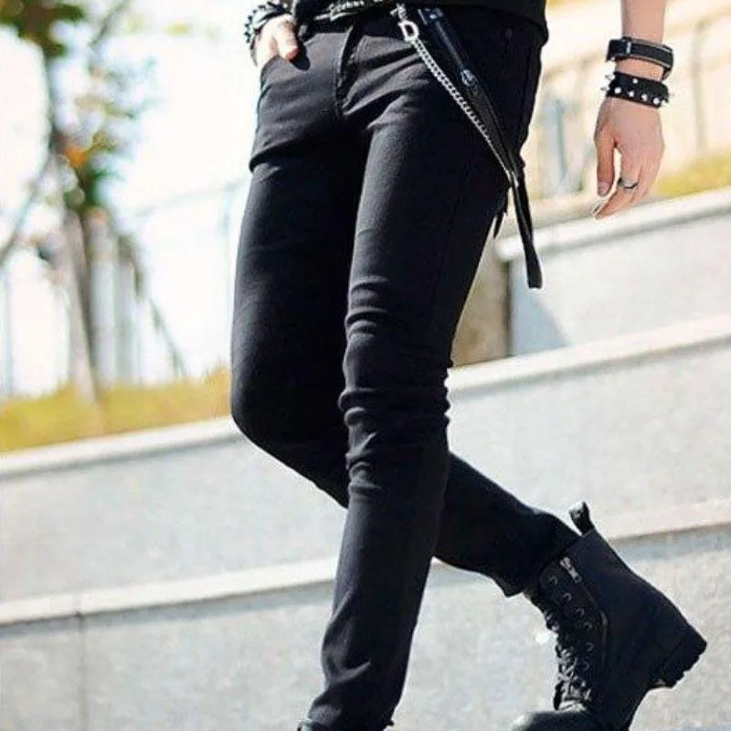 Vue 3 — Pantalon Skinny Punk