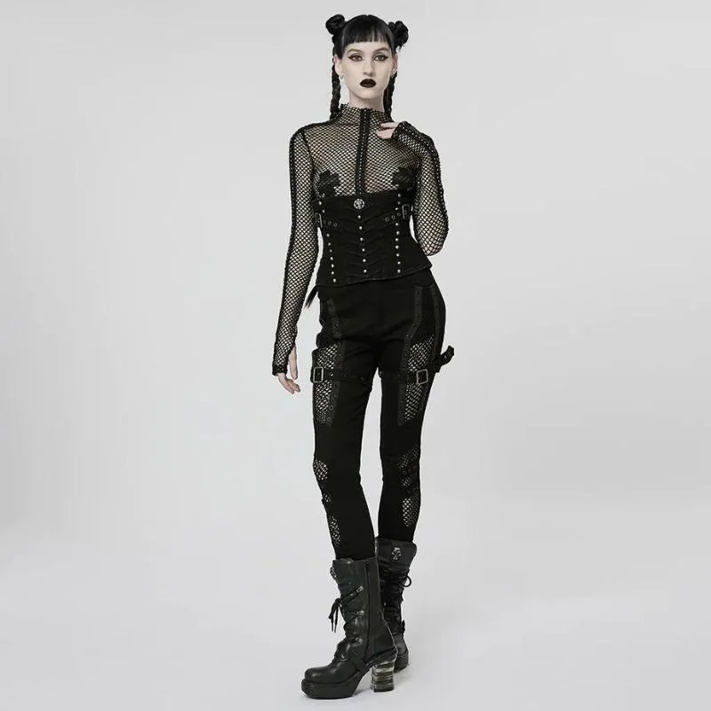 Vue 2 — Pantalon Punk Femme