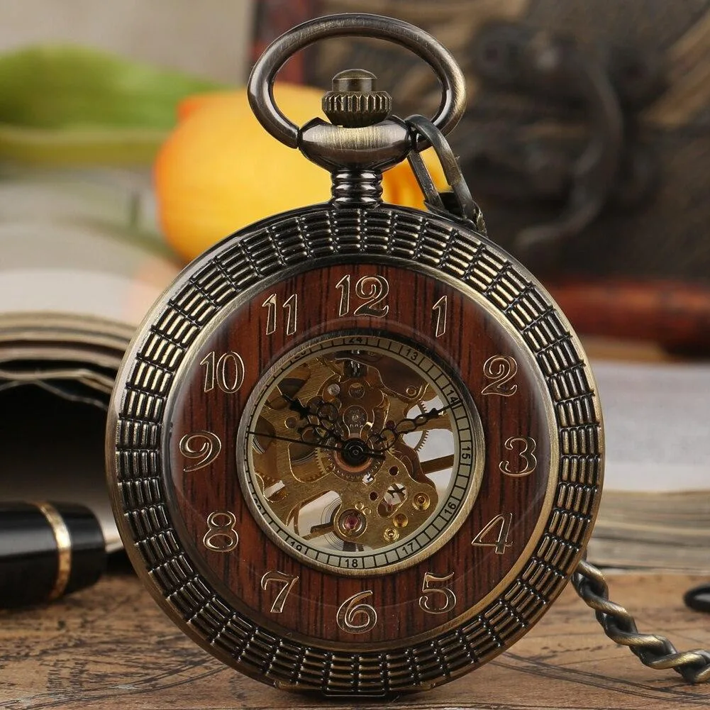 Vue 4 — Montre de Poche Vintage Steampunk
