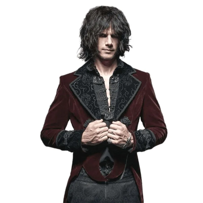 Veste Steampunk Homme Gothique Victorienne