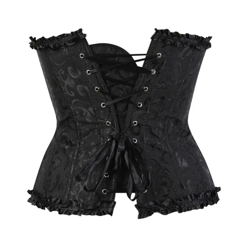 Vue 6 — Ensemble Corset Jupe Gothique