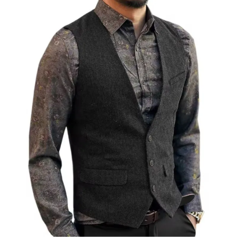 Vue 8 — Gilet de Costume Steampunk Vintage