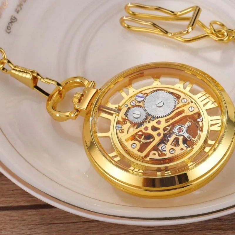 Vue 8 — Montre à Gousset Steampunk Transparente