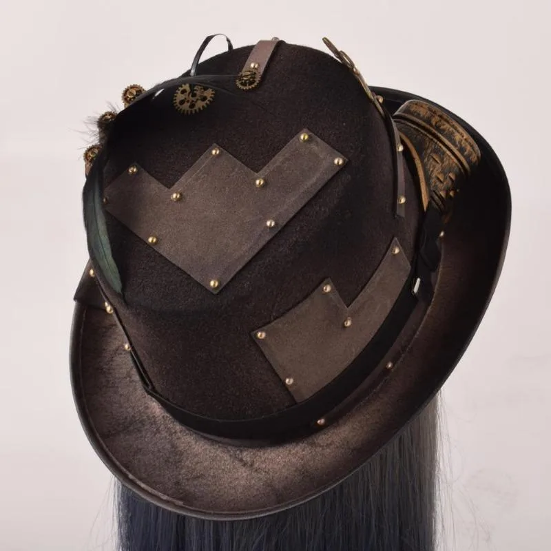 Vue 6 — Chapeau Savant Steampunk