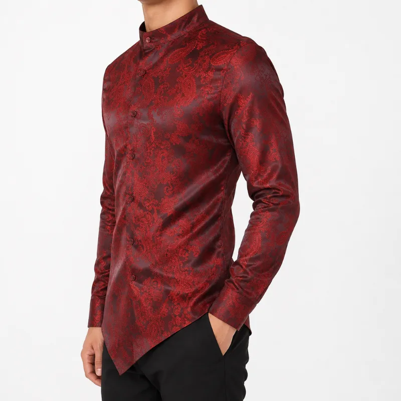 Vue 5 — Chemise Asymétrique Homme