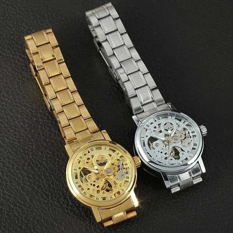 Vue 5 — Montre Femme Squelette Apparent