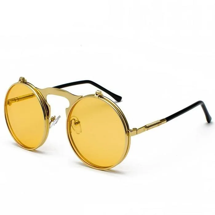 Vue 12 — Lunettes de Soleil Vintage Flip Up