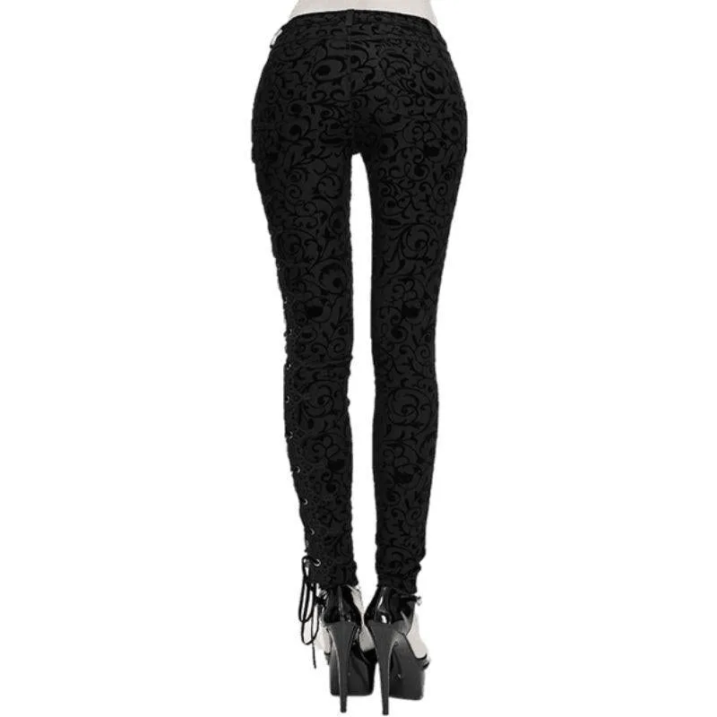 Vue 5 — Pantalon Steampunk Victorien Femme