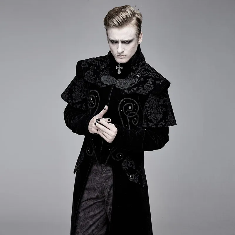Vue 8 — Manteau Steampunk Victorien Homme