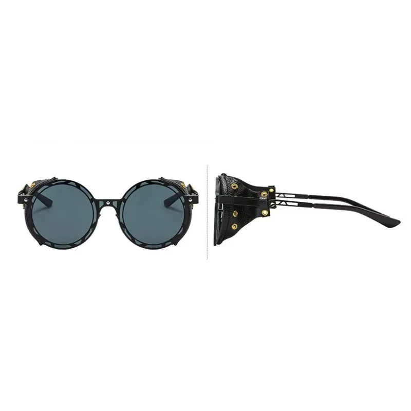 Vue 5 — Lunettes de Soleil Vintages Avec Simili