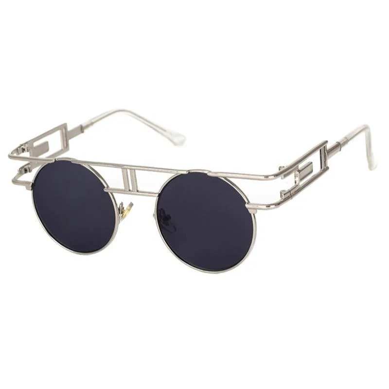 Vue 4 — Lunettes de Soleil Steampunk Gothique