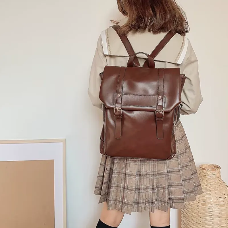 Vue 12 — Sac à Dos Femme Vintage en PU