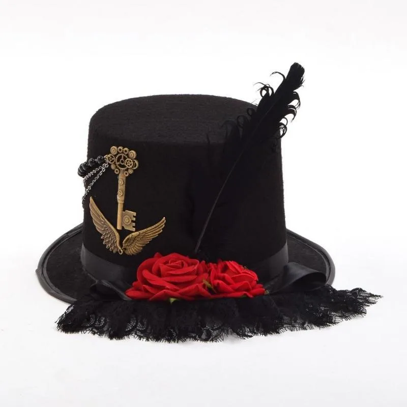 Vue 4 — Chapeau Steampunk Belle Époque