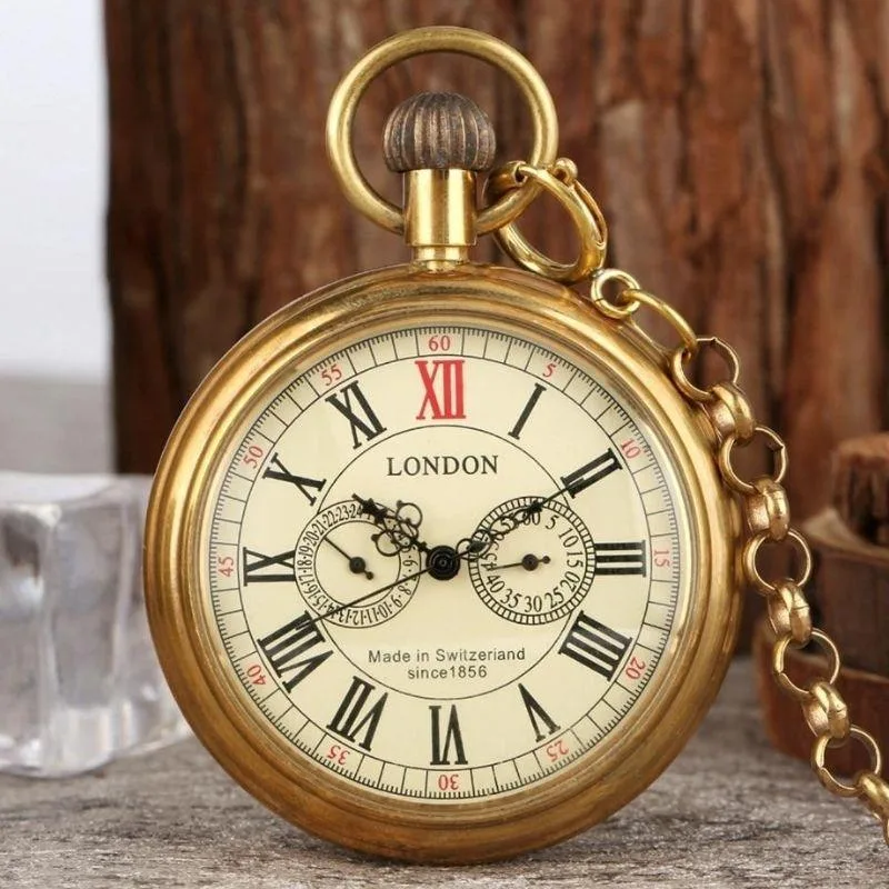 Vue 4 — Montre à Gousset Ancienne