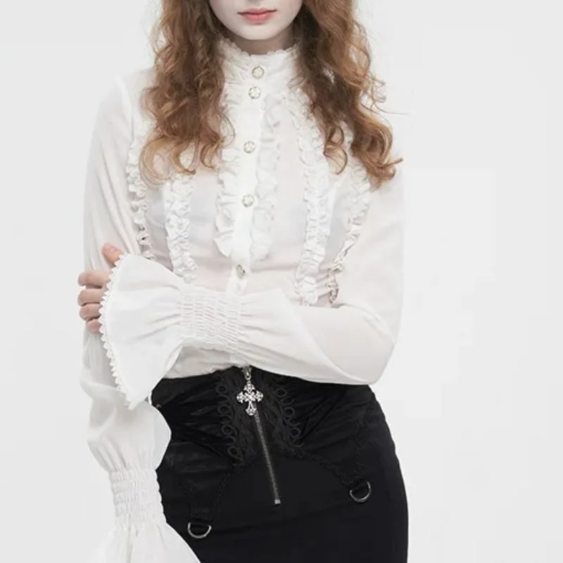 Vue 10 — Blouse Victorienne Femme