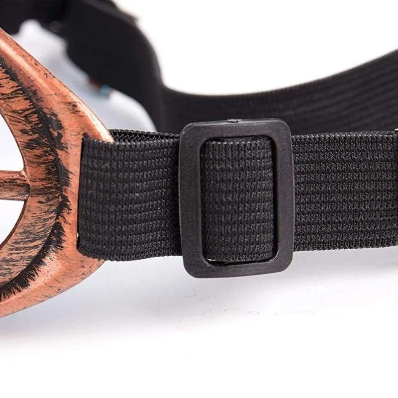 Vue 6 — Lunettes Steampunk Cuivre