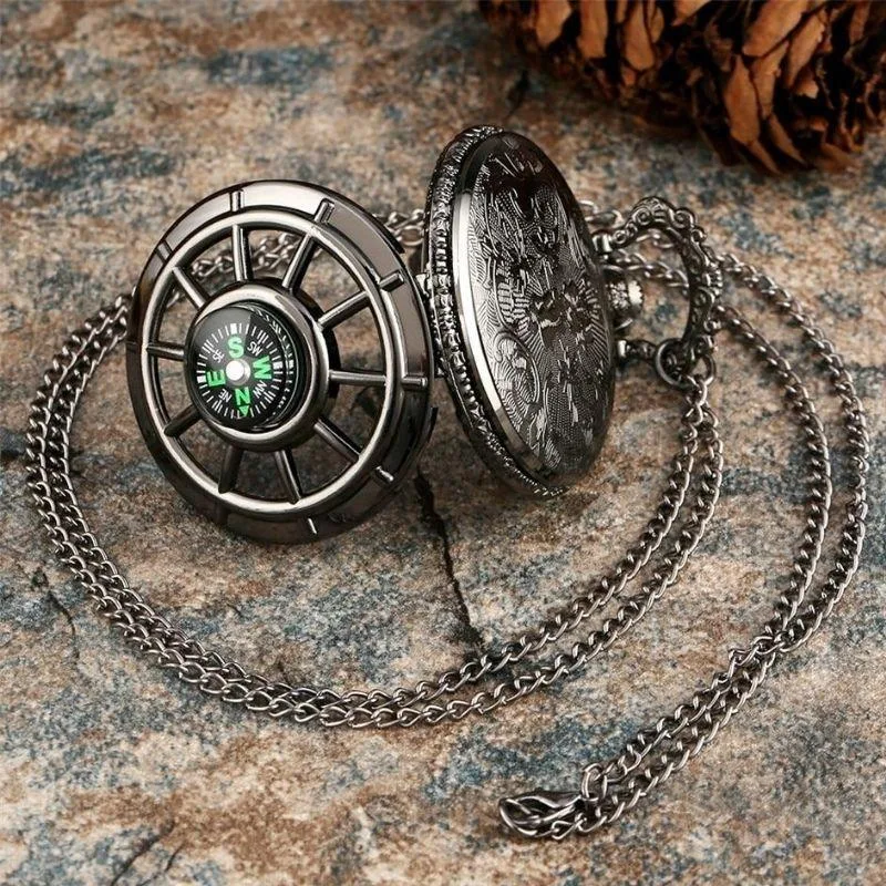 Vue 5 — Boussole Gousset Steampunk