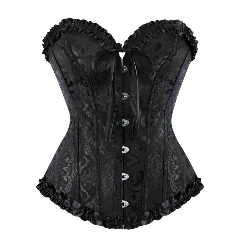 Vue 4 — Ensemble Corset Jupe Gothique