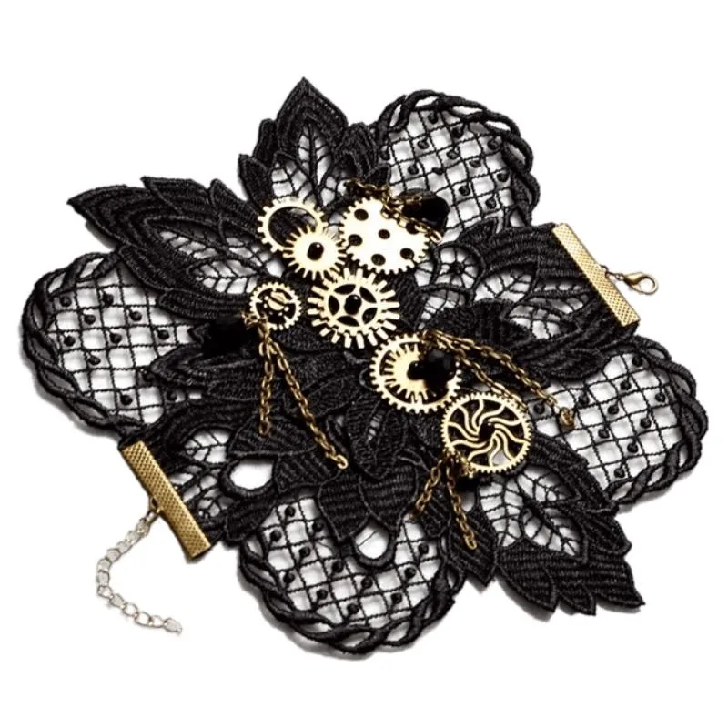 Vue 3 — Bracelet Steampunk Femme
